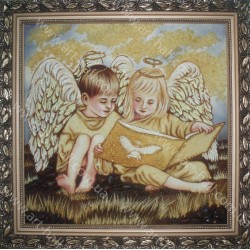 Картина Ангелочки с книгой