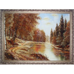 Картина Дорога у реки
