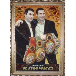 Портрет братьев Кличко