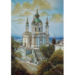 Картина Андреевская церковь