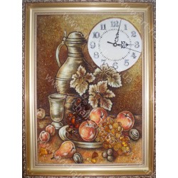 Сувенир Часы из янтаря