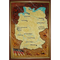 Картина Карта Германии