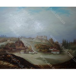 Картина украинское село