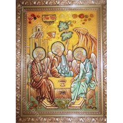 Икона «Святая Троица» Рублева